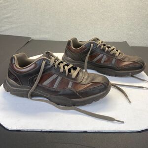 Skechers Men's Leather Shoes  Relaxed Fit  Air Cooled Hiking Memory Foam 11.5